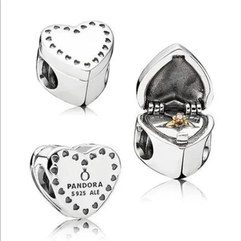 COPY - NIB Pandora 2014 Gift From the Heart Charm